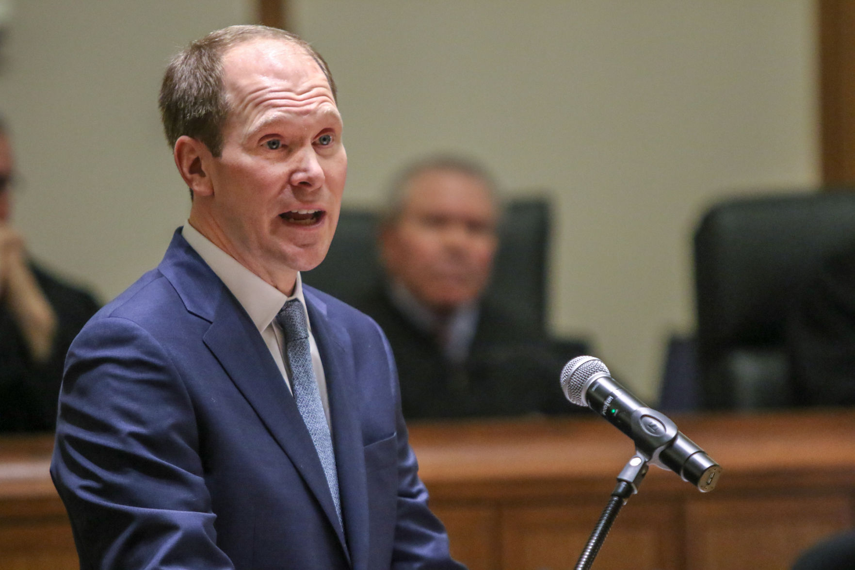 Investiture ceremony for new U.S. Attorney Thomas Kirsch II